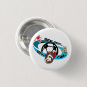 食べ眠るサッカーを繰り返す 缶バッジ (正面&裏面)