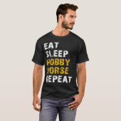 食べ眠る趣味 Tシャツ (正面フル)