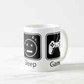 食べ眠る コーヒーマグカップ (正面右)