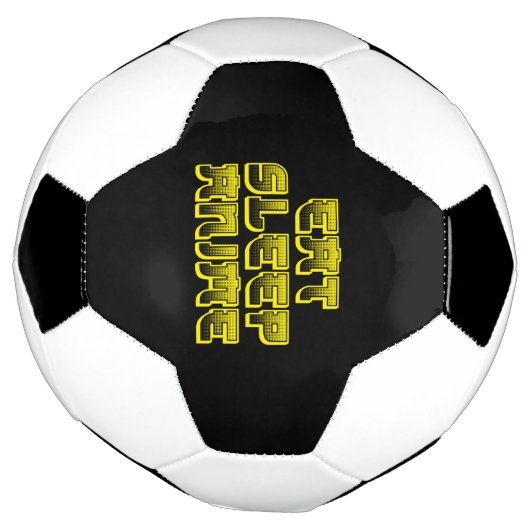 食べ眠る サッカーボール (回転)