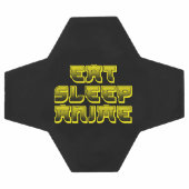 食べ眠る サッカーボール (フラット)