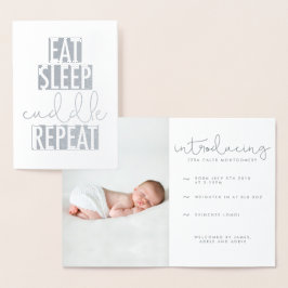 食べ眠る 箔カード