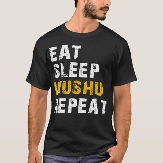 食べ眠る Tシャツ (正面)