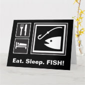 食べ眠れ！ カード (黄色い花)