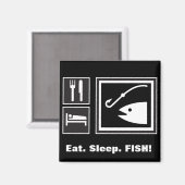 食べ眠れ！ マグネット (正面/裏面)