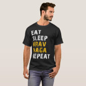 食べ眠クラフマガ Tシャツ (正面フル)