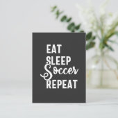 食べ眠サッカー ポストカード (スタンド正面)