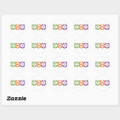 食べ眠プラム ラウンドシール (シート)