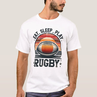 食べ眠遊る Tシャツ