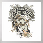 食べ眠遊ラクロス ポスター (正面)