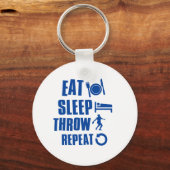 食べ眠 キーホルダー (正面)