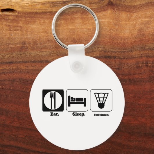 食べ眠 キーホルダー (正面)