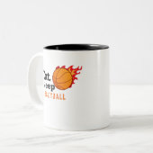 食べ眠 ツートーンマグカップ (正面左)