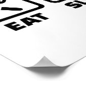 食べ眠 ポスター (角)