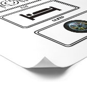 食べ眠 ポスター (角)