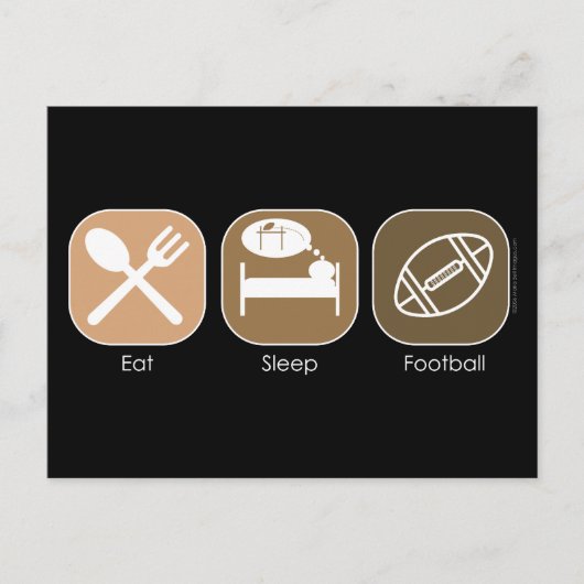 食べ眠 ポストカード (正面)