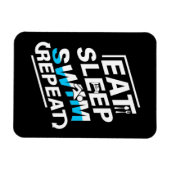 食べ眠 マグネット (横)