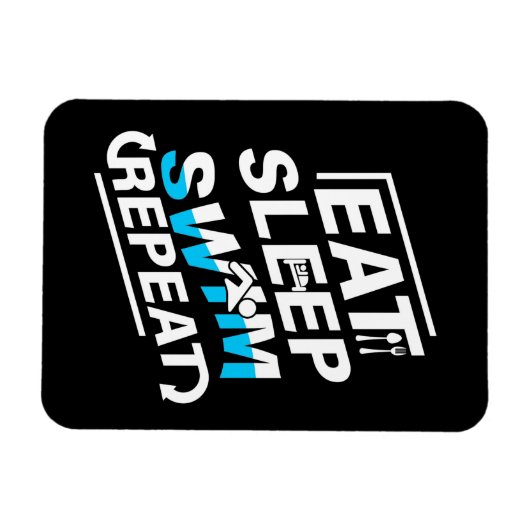 食べ眠 マグネット (横)