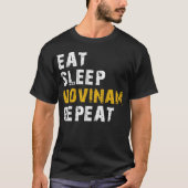 食べ眠 Tシャツ (正面)
