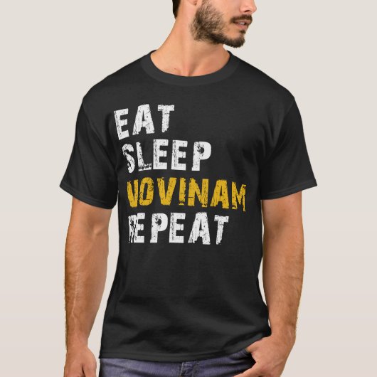 食べ眠 Tシャツ (正面)