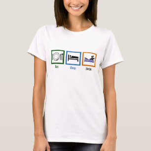 食べ眠 Tシャツ