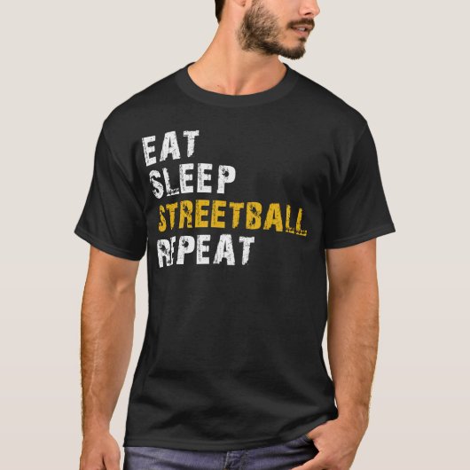 食べ眠 Tシャツ (正面)