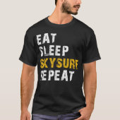 食べ眠 Tシャツ (正面)