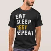 食べ眠 Tシャツ (正面)