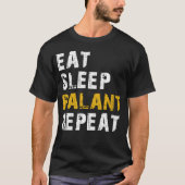食べ眠 Tシャツ (正面)