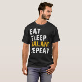 食べ眠 Tシャツ (正面フル)