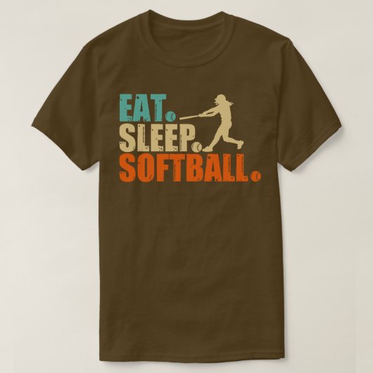 食べ眠 Tシャツ (デザイン正面)