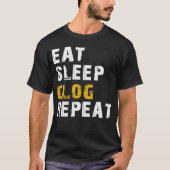 食べ眠 Tシャツ (正面)