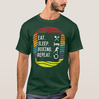 食べ睡眠の繰り返し Tシャツ