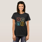 食べ睡眠ジャグルリピート134 Tシャツ (正面フル)