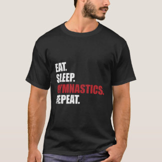 食べ睡眠体操リピートフード付きスウェットシャツ Tシャツ