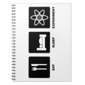 食べ睡眠実験 ノートブック (正面)