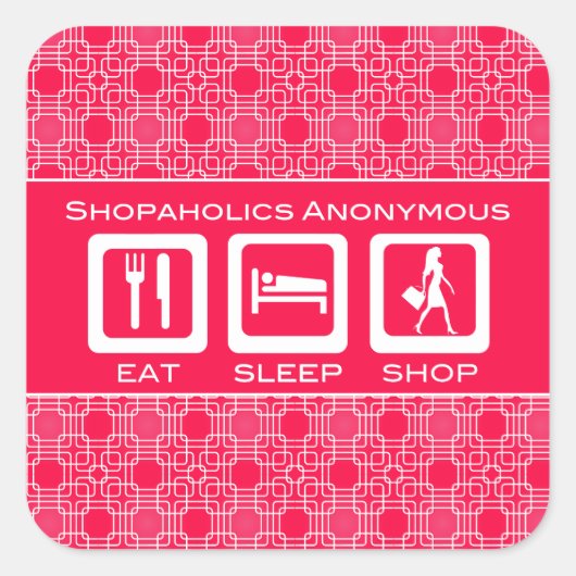 食べ睡眠所 スクエアシール (正面)