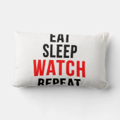 食べ睡眠時計 ランバークッション (裏面)