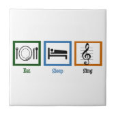 食べ睡眠歌 タイル (正面)