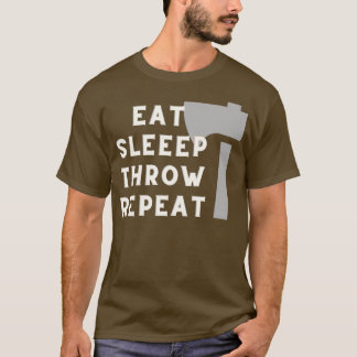 食べ睡眠繰り返し Tシャツ