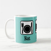 食べ睡眠 コーヒーマグカップ (左)