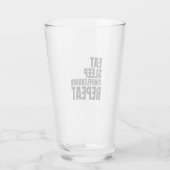 食べ睡眠 タンブラーグラス (裏面)