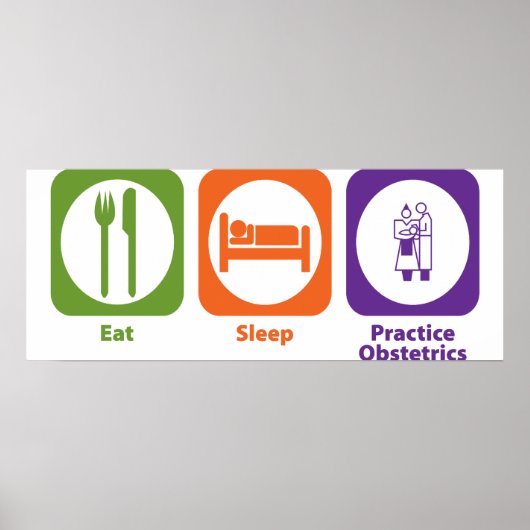 食べ睡眠 ポスター (正面)