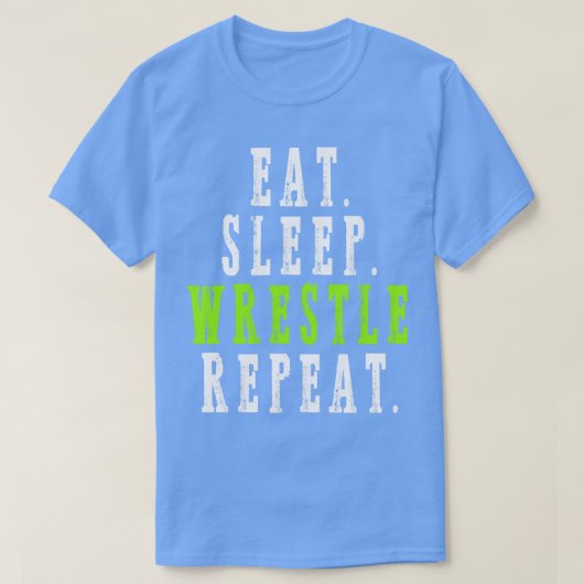 食べ睡眠 Tシャツ (デザイン正面)