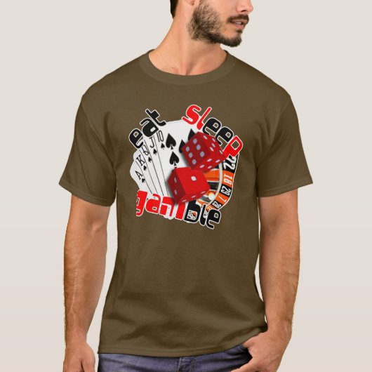 食べ睡眠 Tシャツ (正面)