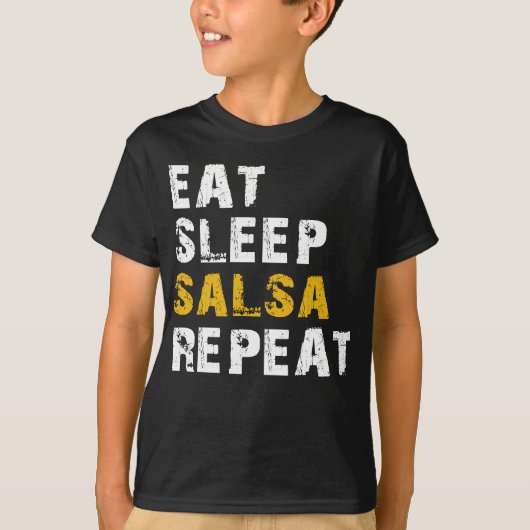 食べ睡眠 Tシャツ (正面)