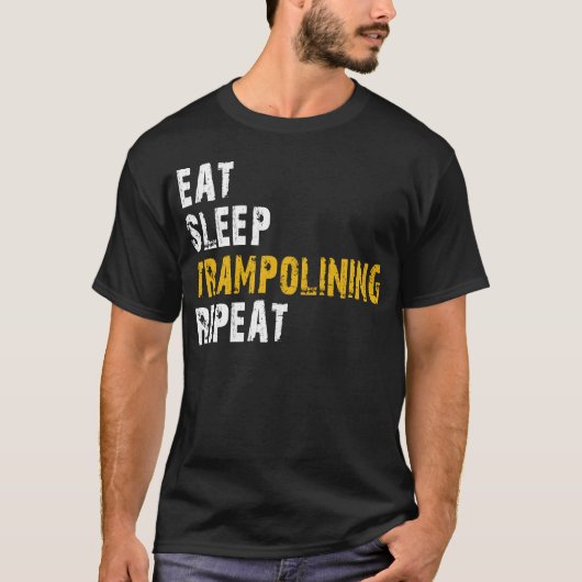 食べ睡眠 Tシャツ (正面)