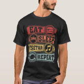 食べ睡眠 Tシャツ (正面)