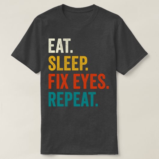 食べ睡眠 Tシャツ (デザイン正面)