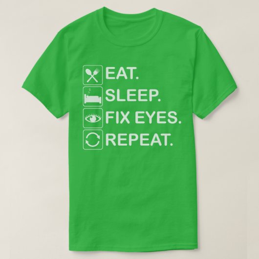 食べ睡眠 Tシャツ (デザイン正面)